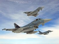 Segundo jornal alemão, Luftwaffe dispõe de apenas “04” caças Eurofighter em condições de combate para a defesa do seu espaço aéreo